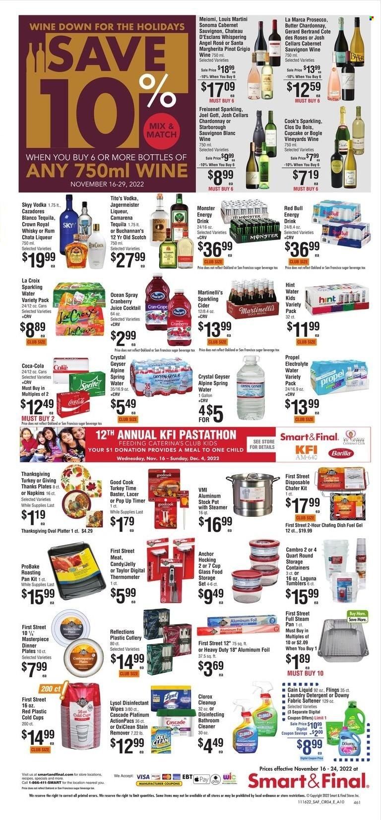 Smart & Final (AZ, CA) Weekly Ad Flyer Specials November 16 to November 24, 2022
