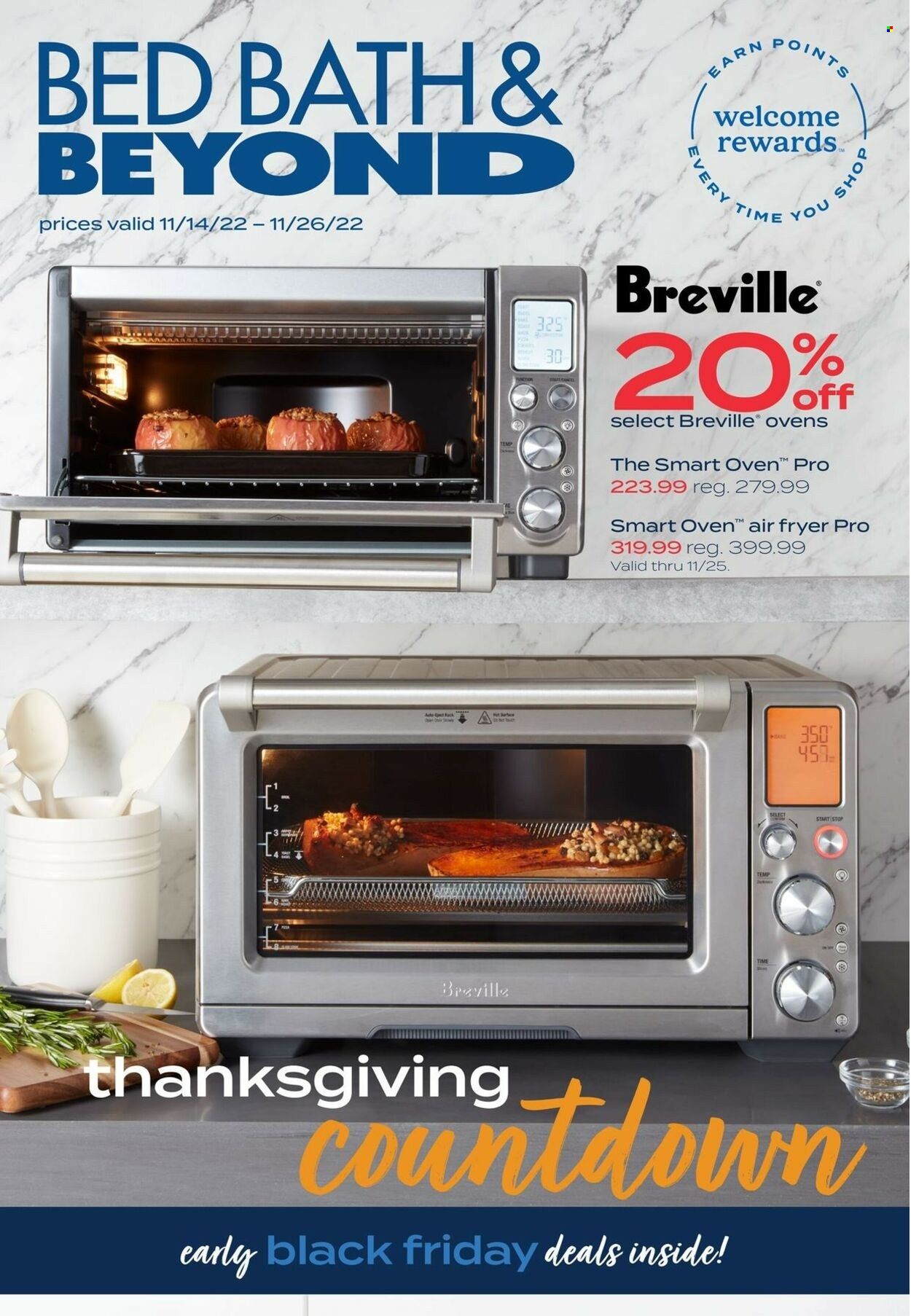 Bed Bath & Beyond Weekly Ad Flyer Specials November 14 to November 26, 2022