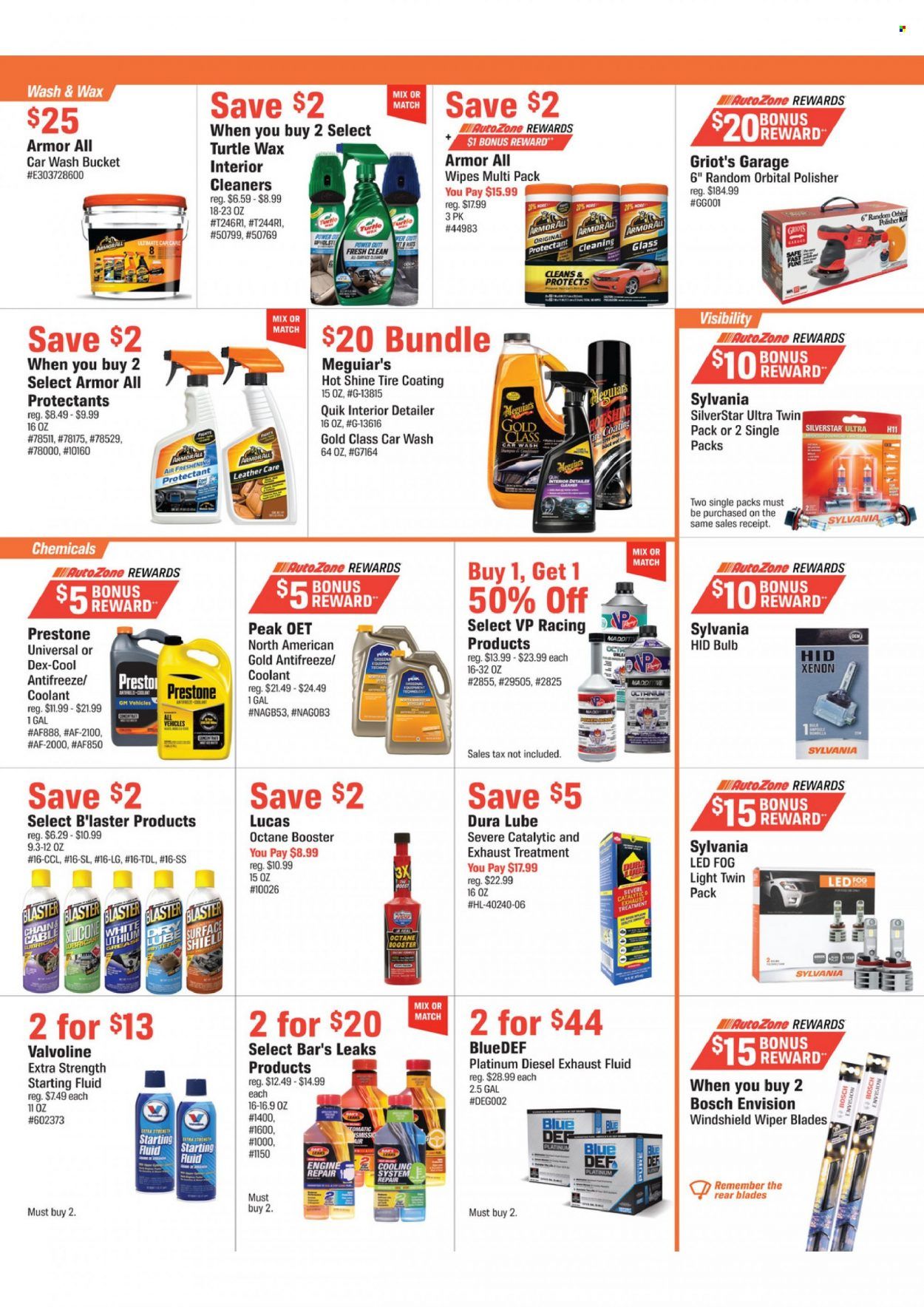 Autozone Weekly Ad Flyer Specials November 15 to December 26, 2022