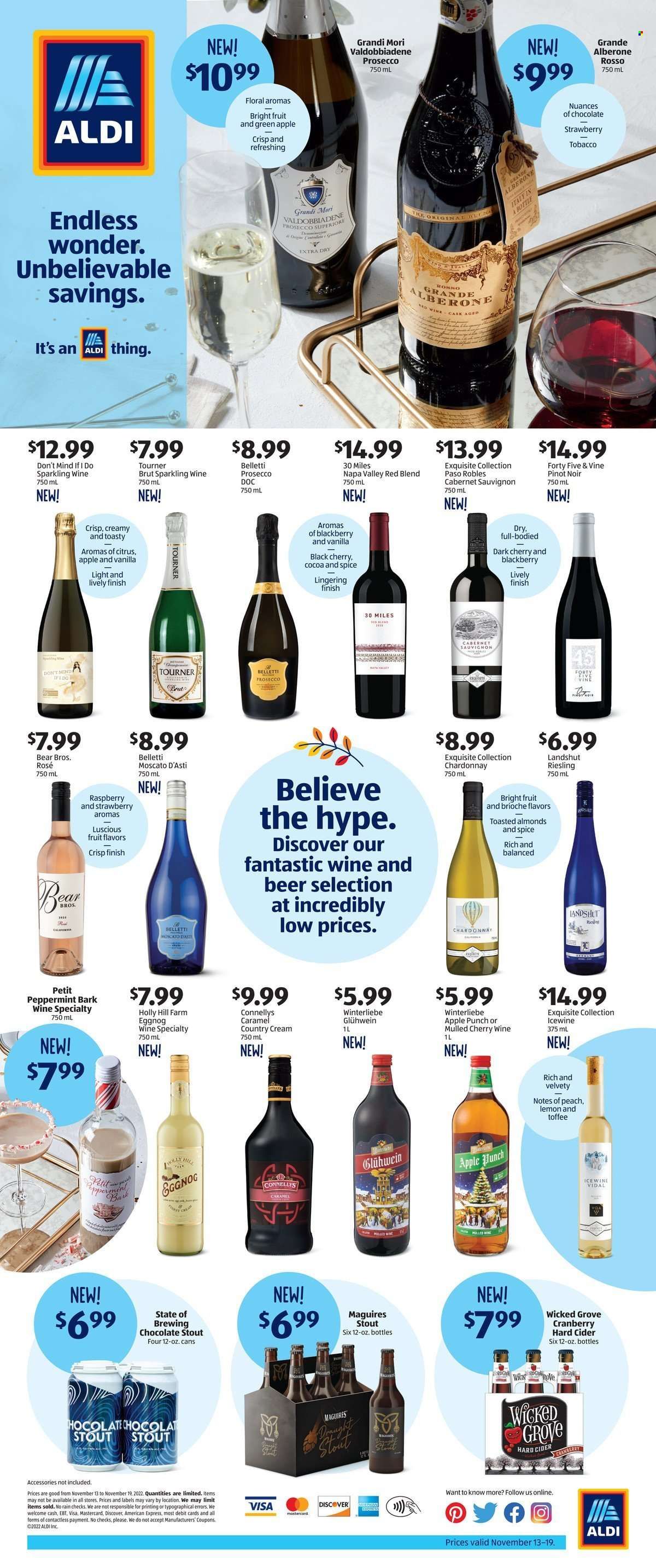 ALDI (MI, WI) Weekly Ad Flyer Specials November 13 to November 19, 2022