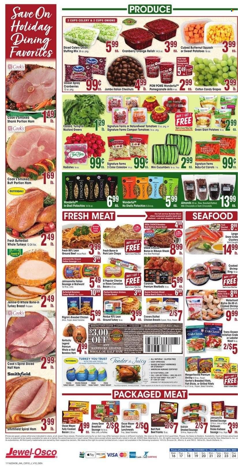 Jewel Osco (IL) Weekly Ad Flyer Specials November 16 to November 24, 2022