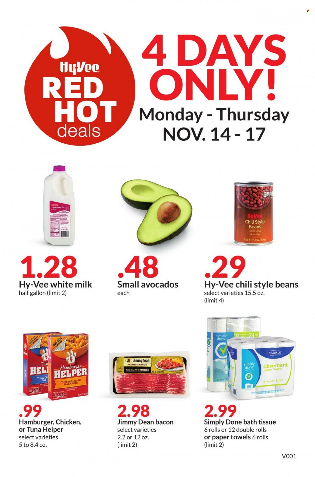 Hy-Vee (IA, IL, MN, MO, SD) Weekly Ad Flyer Specials November 14 to November 17, 2022