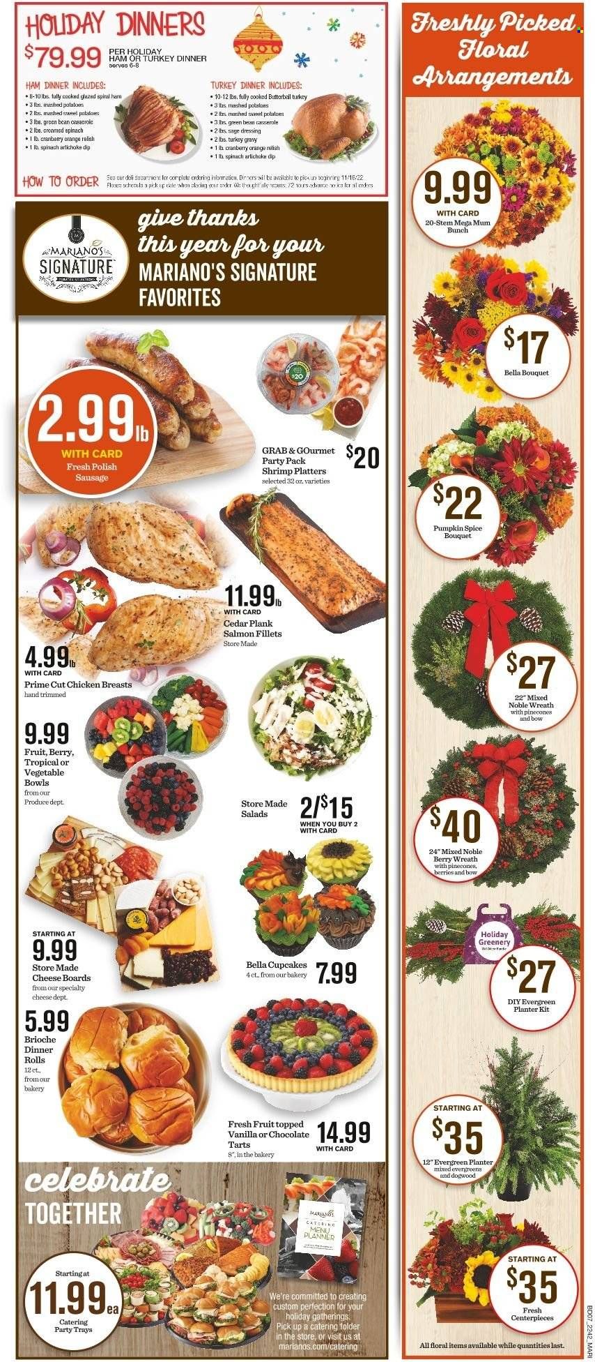 Mariano’s (IL) Weekly Ad Flyer Specials November 16 to November 24, 2022