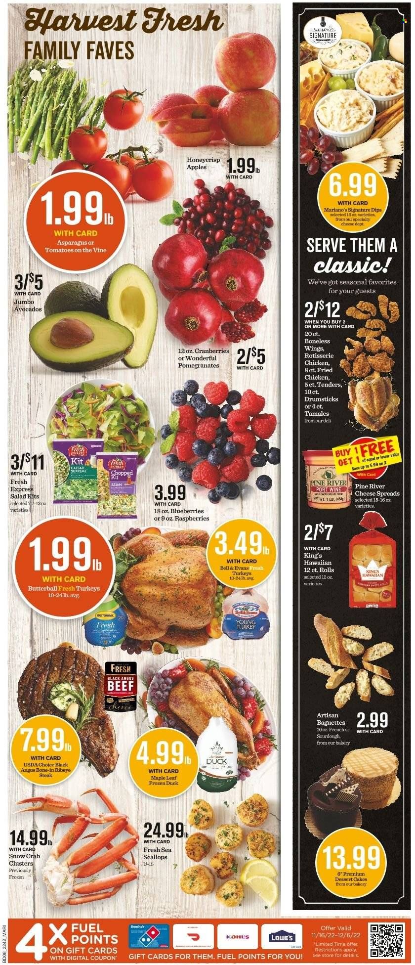 Mariano’s (IL) Weekly Ad Flyer Specials November 16 to November 24, 2022