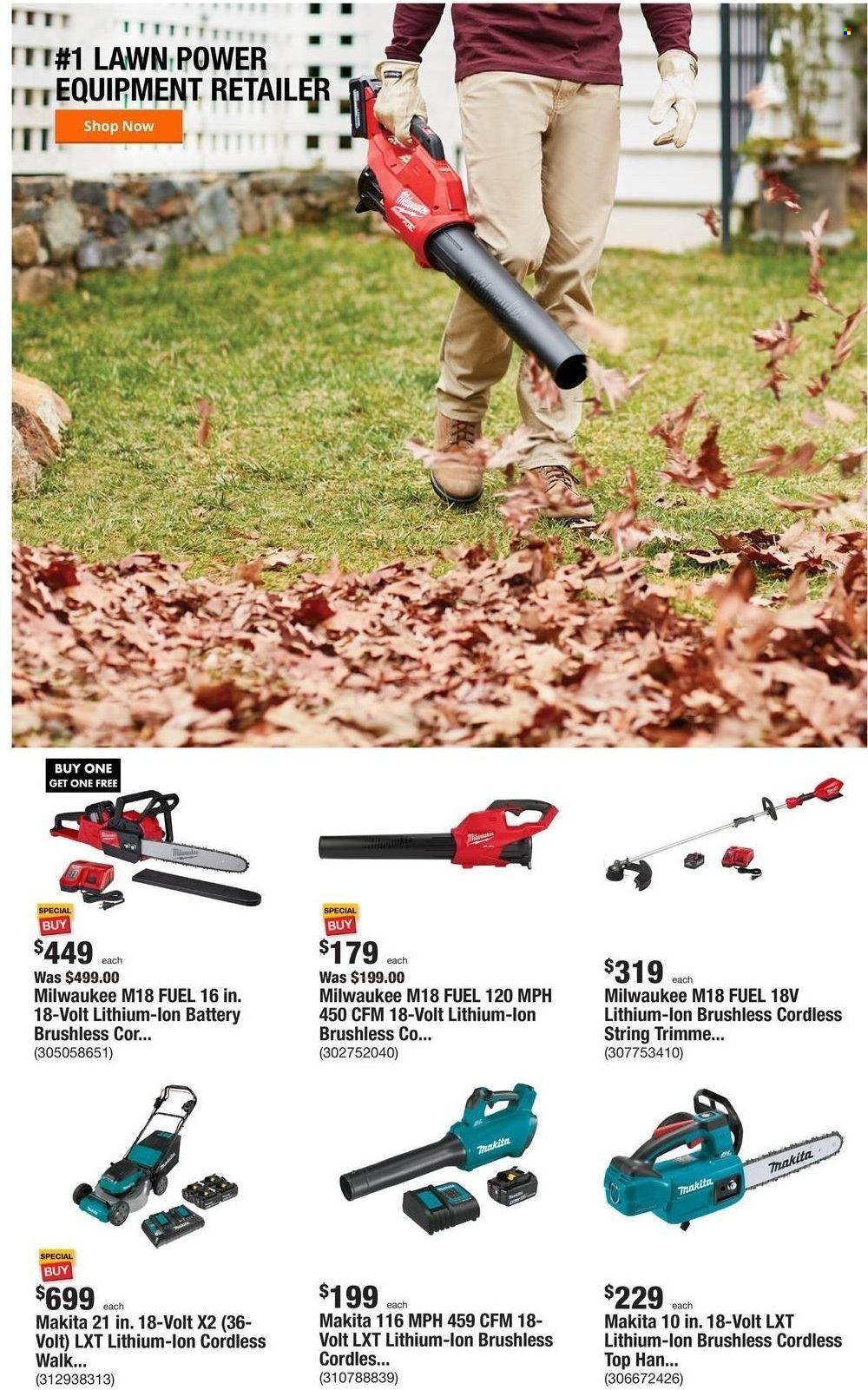 The Home Depot Weekly Ad Flyer Specials November 14 to November 21, 2022