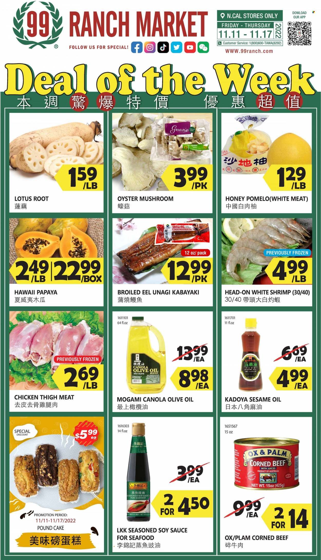 99 Ranch Market (92, CA) Weekly Ad Flyer Specials November 11 to November 17, 2022