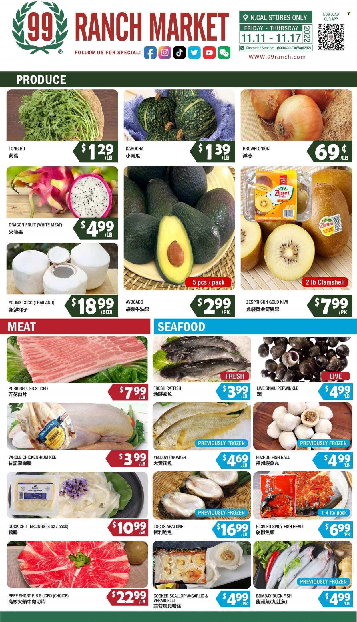 99 Ranch Market (92, CA) Weekly Ad Flyer Specials November 11 to November 17, 2022