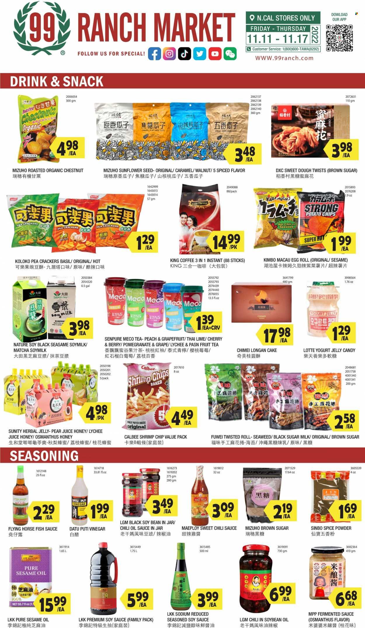 99 Ranch Market (92, CA) Weekly Ad Flyer Specials November 11 to November 17, 2022