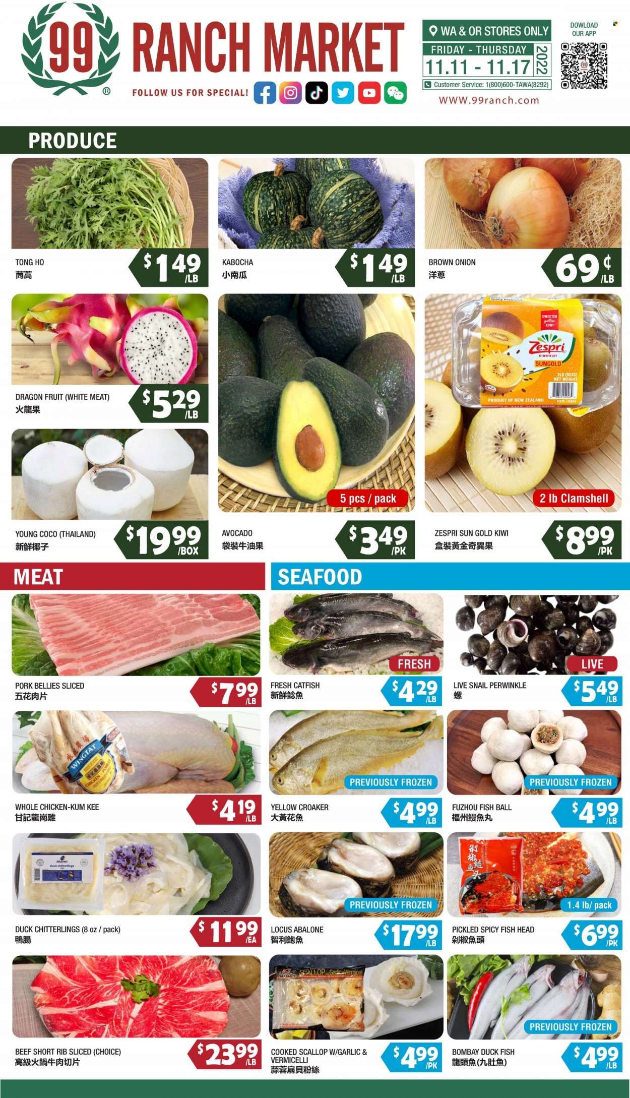 99 Ranch Market (WA) Weekly Ad Flyer Specials November 11 to November 17, 2022