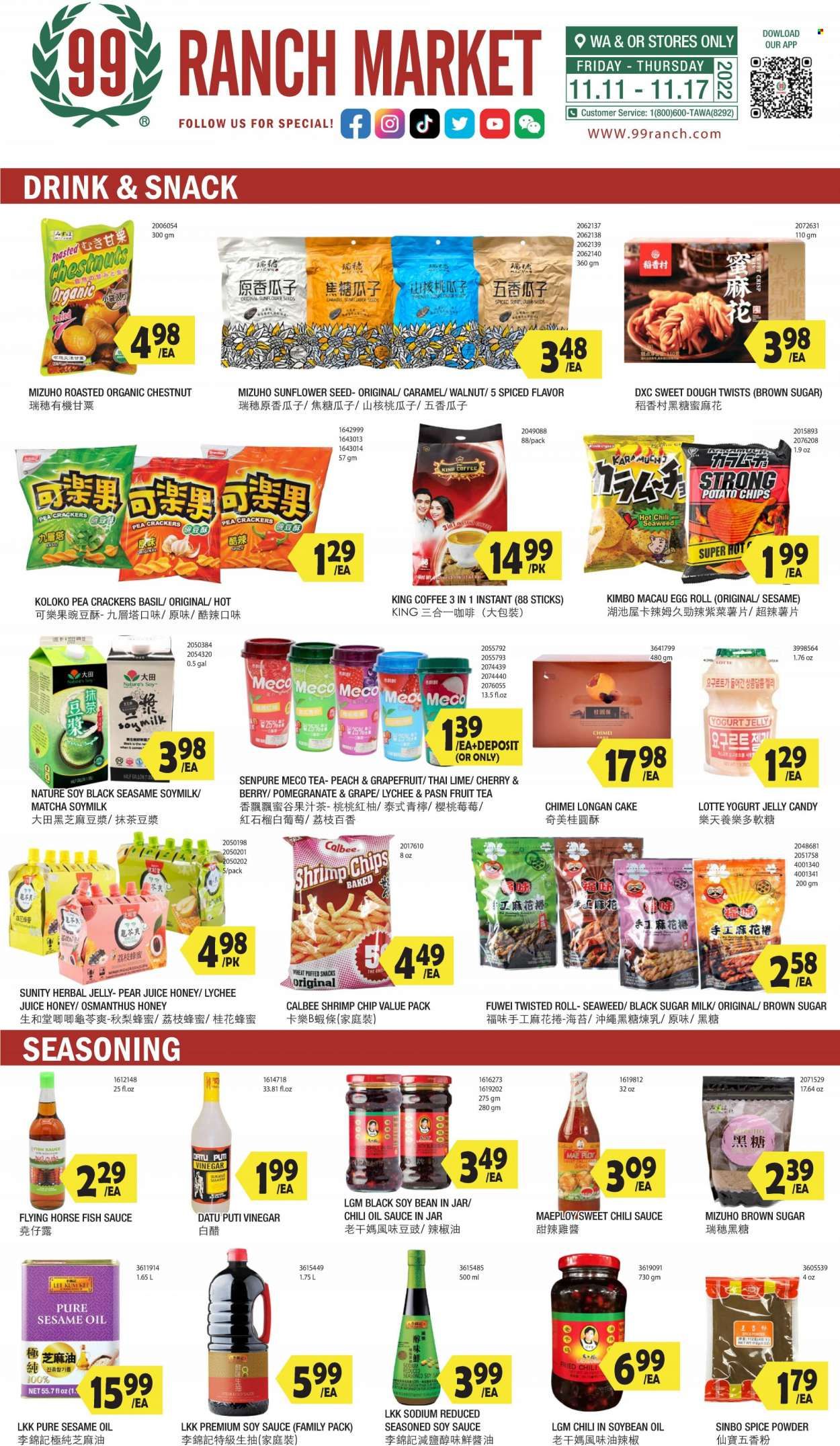 99 Ranch Market (WA) Weekly Ad Flyer Specials November 11 to November 17, 2022