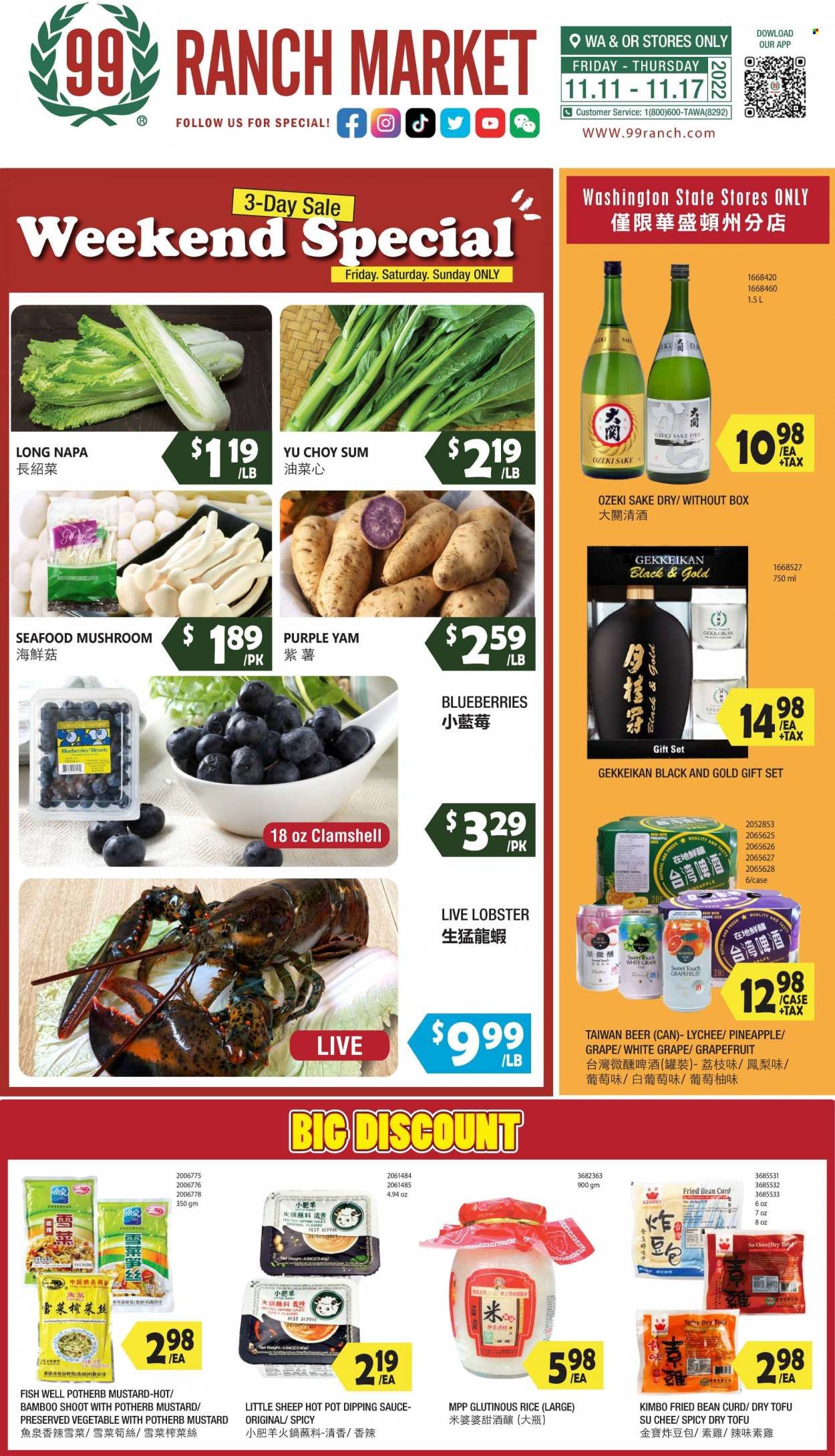 99 Ranch Market (WA) Weekly Ad Flyer Specials November 11 to November 17, 2022