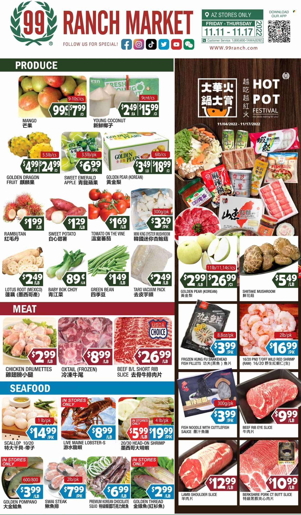 99 Ranch Market (19) Weekly Ad Flyer Specials November 11 to November 17, 2022