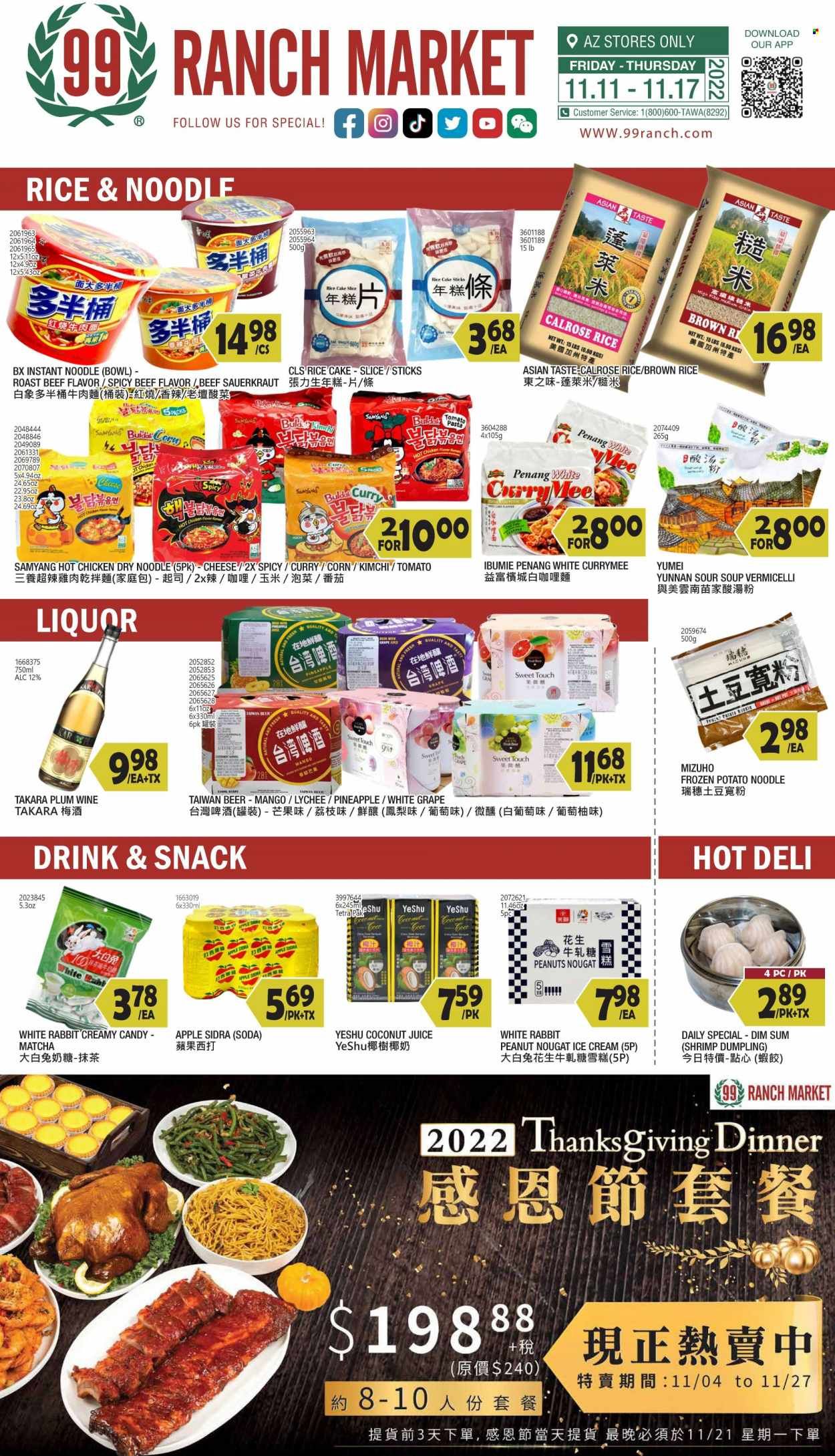 99 Ranch Market (19) Weekly Ad Flyer Specials November 11 to November 17, 2022