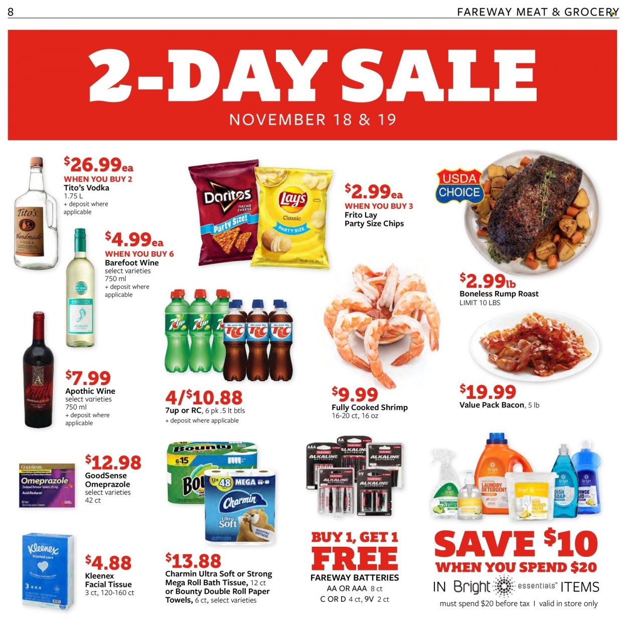 Fareway (IA) Weekly Ad Flyer Specials November 14 to November 19, 2022