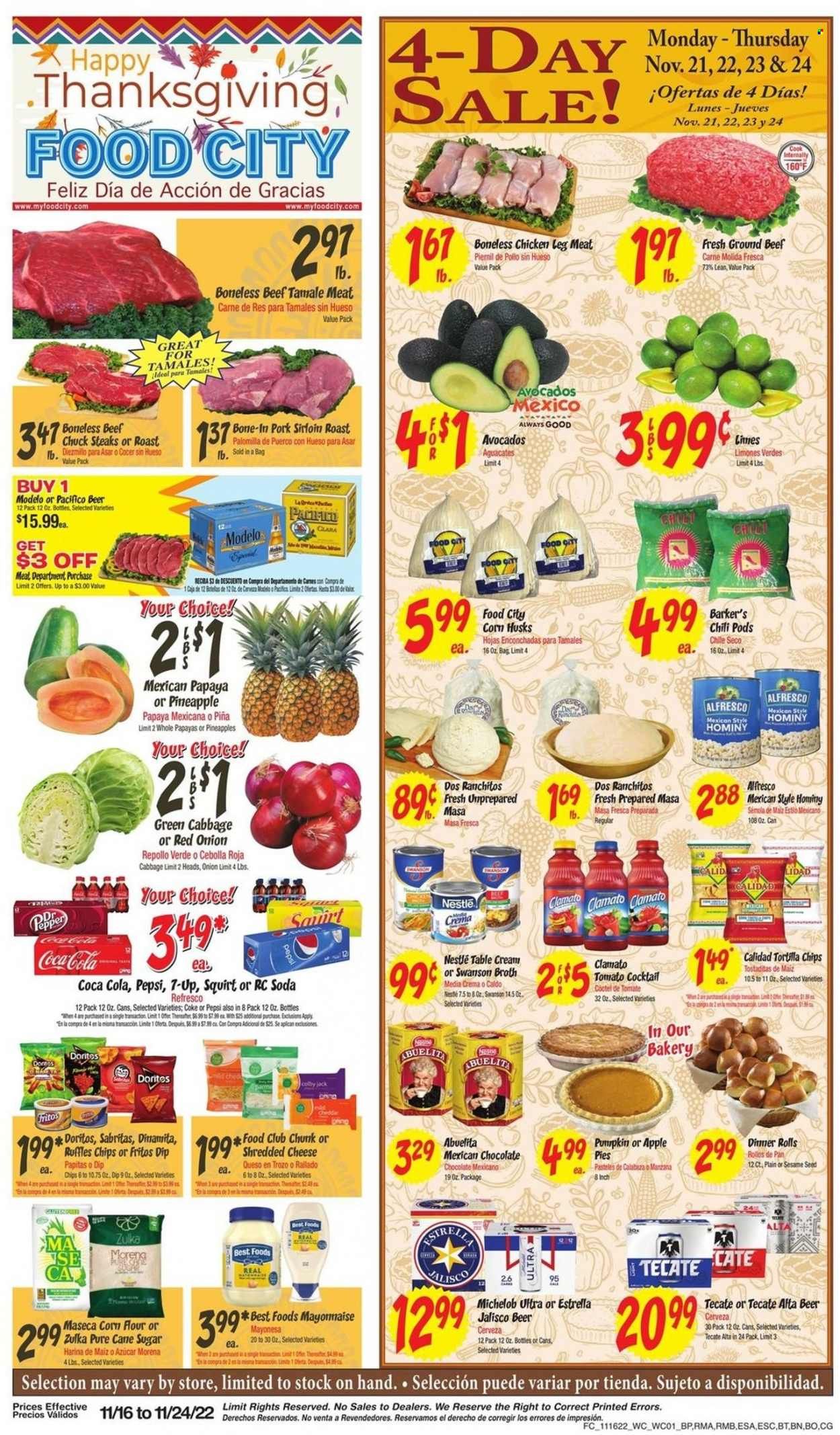 Food City (AZ) Weekly Ad Flyer Specials November 16 to November 24, 2022