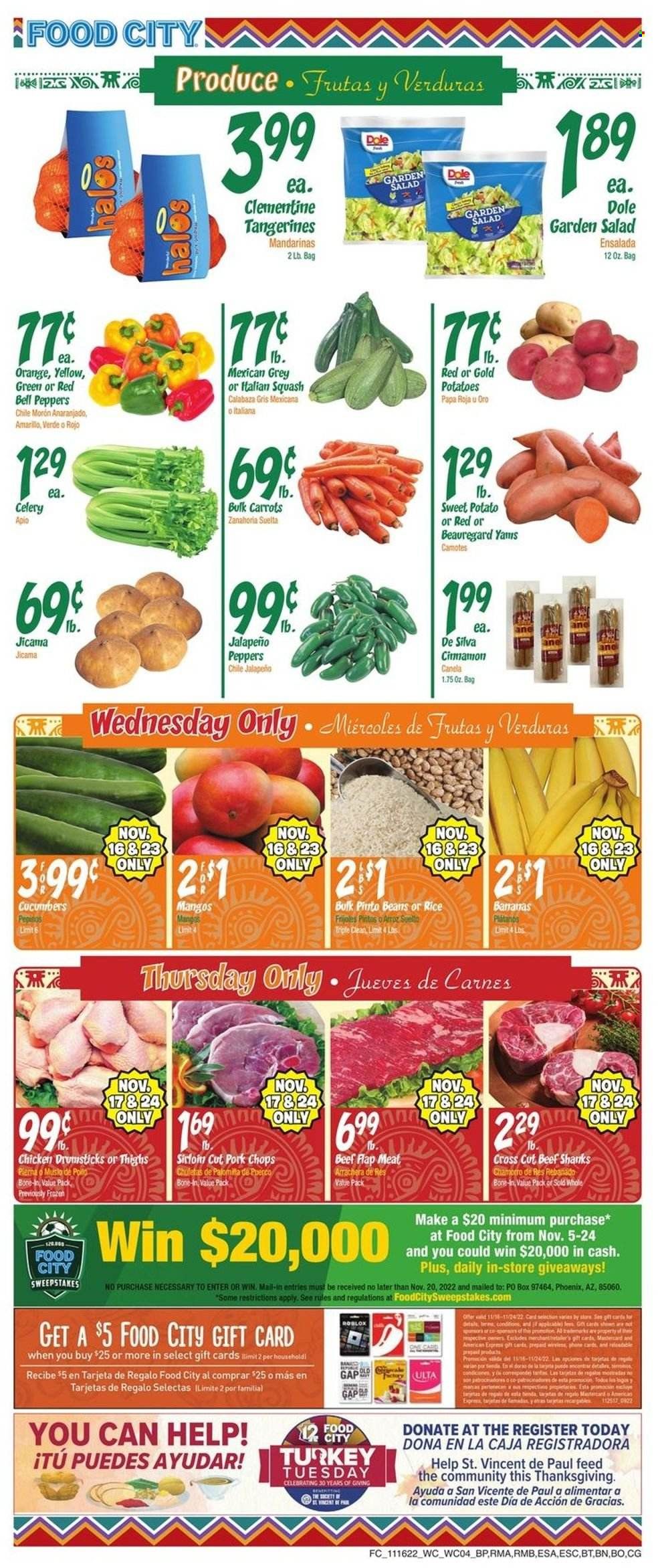 Food City (AZ) Weekly Ad Flyer Specials November 16 to November 24, 2022