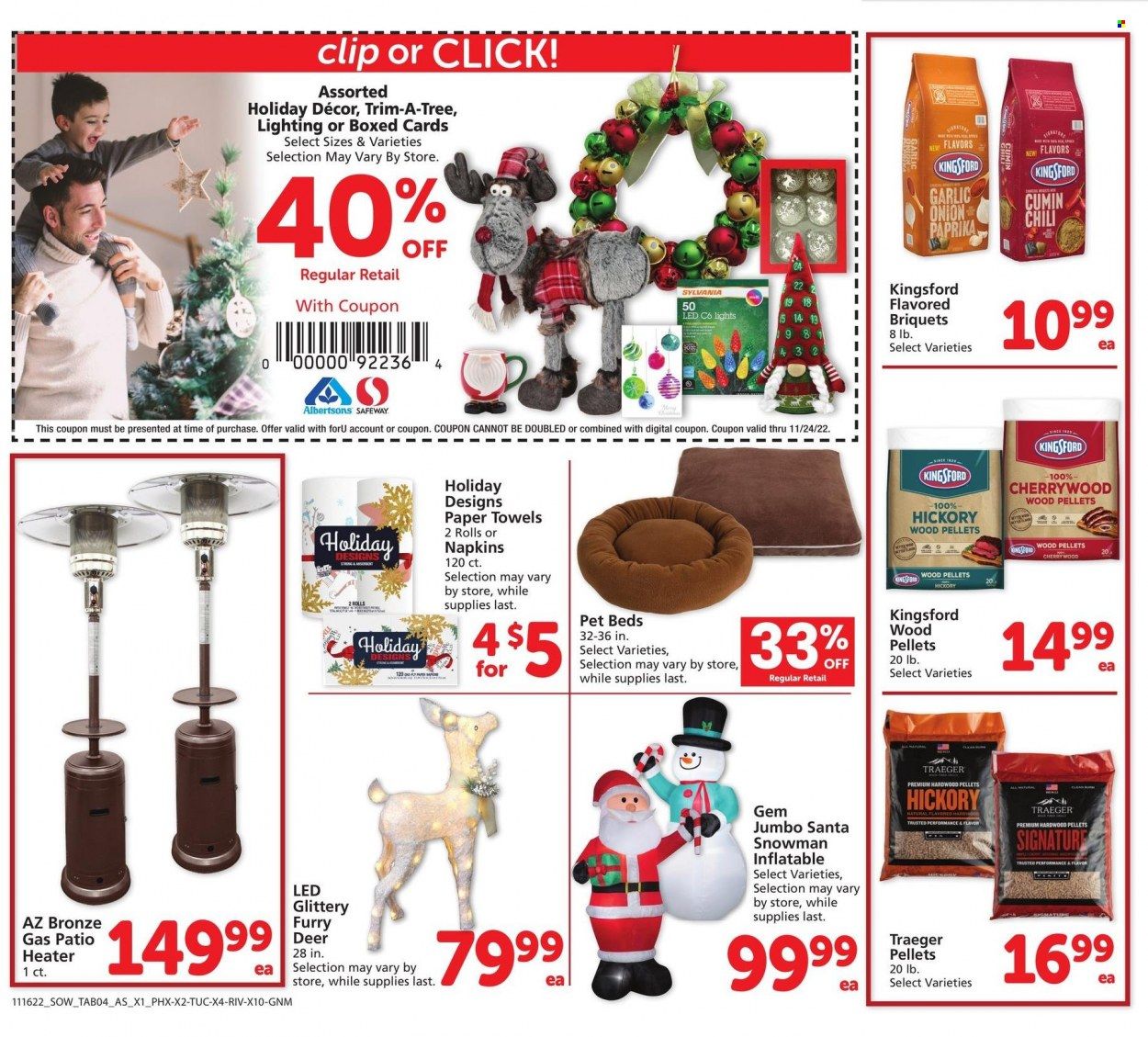 Safeway (AZ, CO, ID, MT, NE, NM) Weekly Ad Flyer Specials November 16 to November 23, 2022