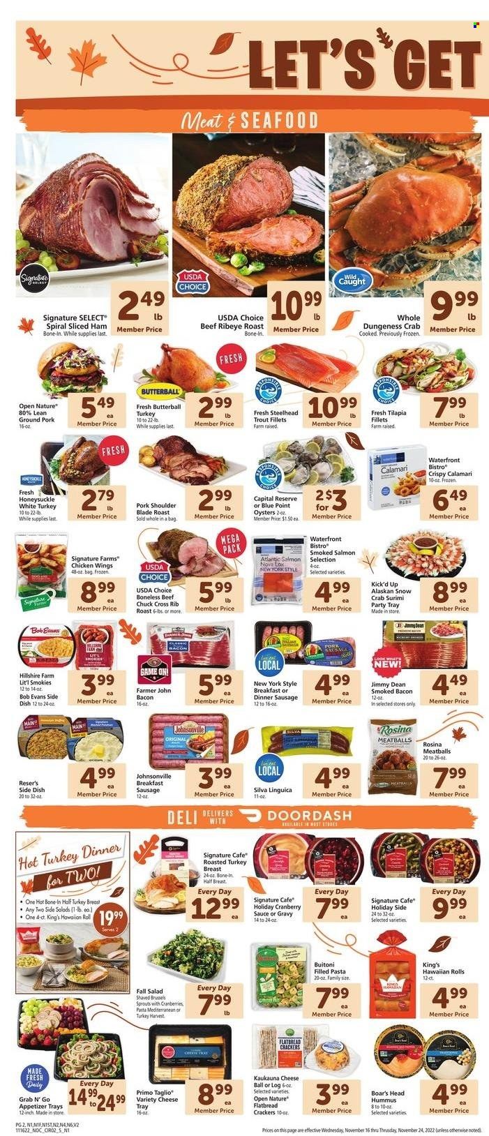 Safeway (CA, HI, OR, WA) Weekly Ad Flyer Specials November 16 to November 24, 2022