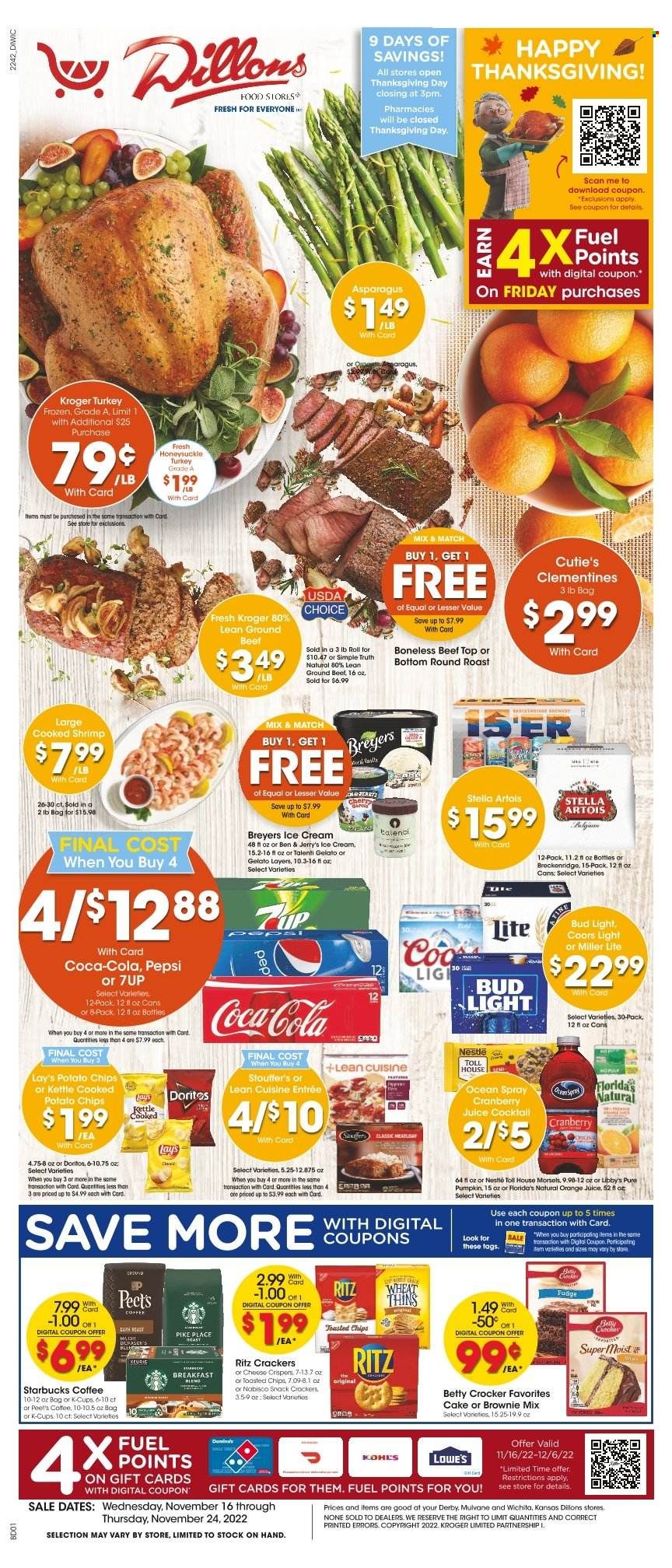 Dillons (KS) Weekly Ad Flyer Specials November 16 to November 24, 2022