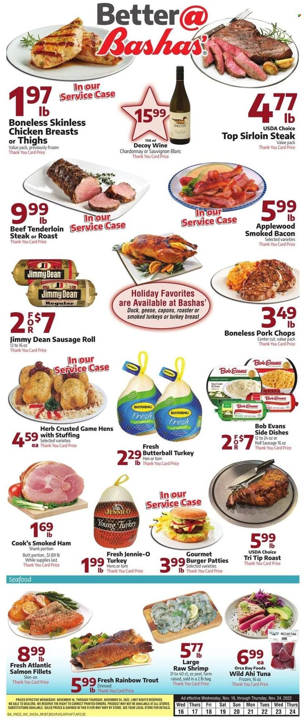 Bashas' (AZ) Weekly Ad Flyer Specials November 16 to November 24, 2022