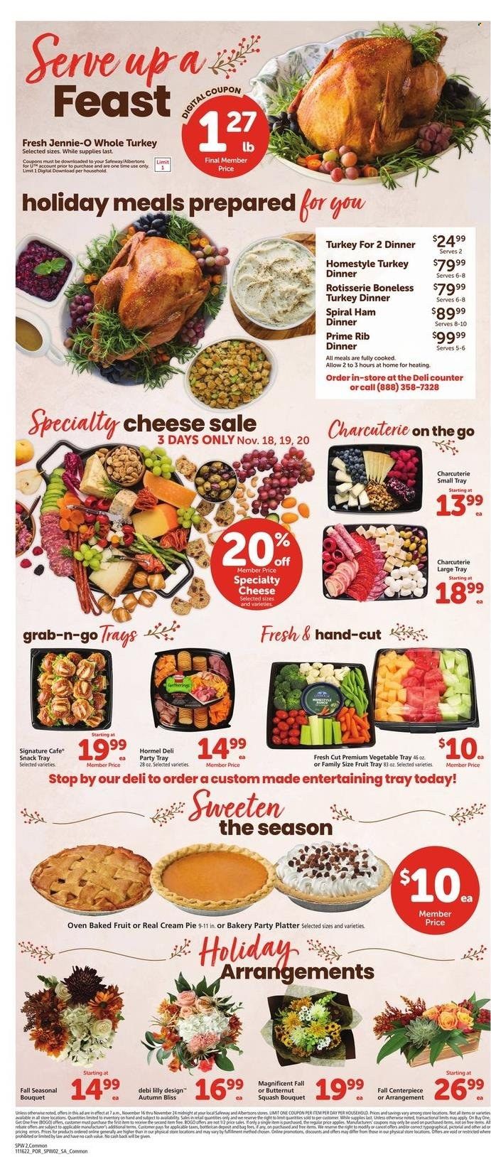 Safeway (OR) Weekly Ad Flyer Specials November 16 to November 24, 2022