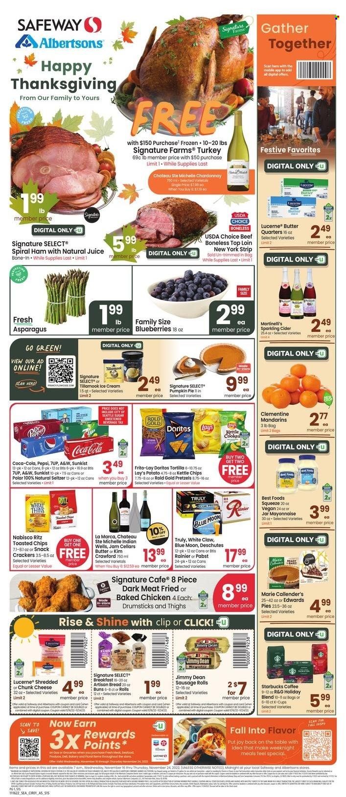 Safeway (WA) Weekly Ad Flyer Specials November 16 to November 24, 2022