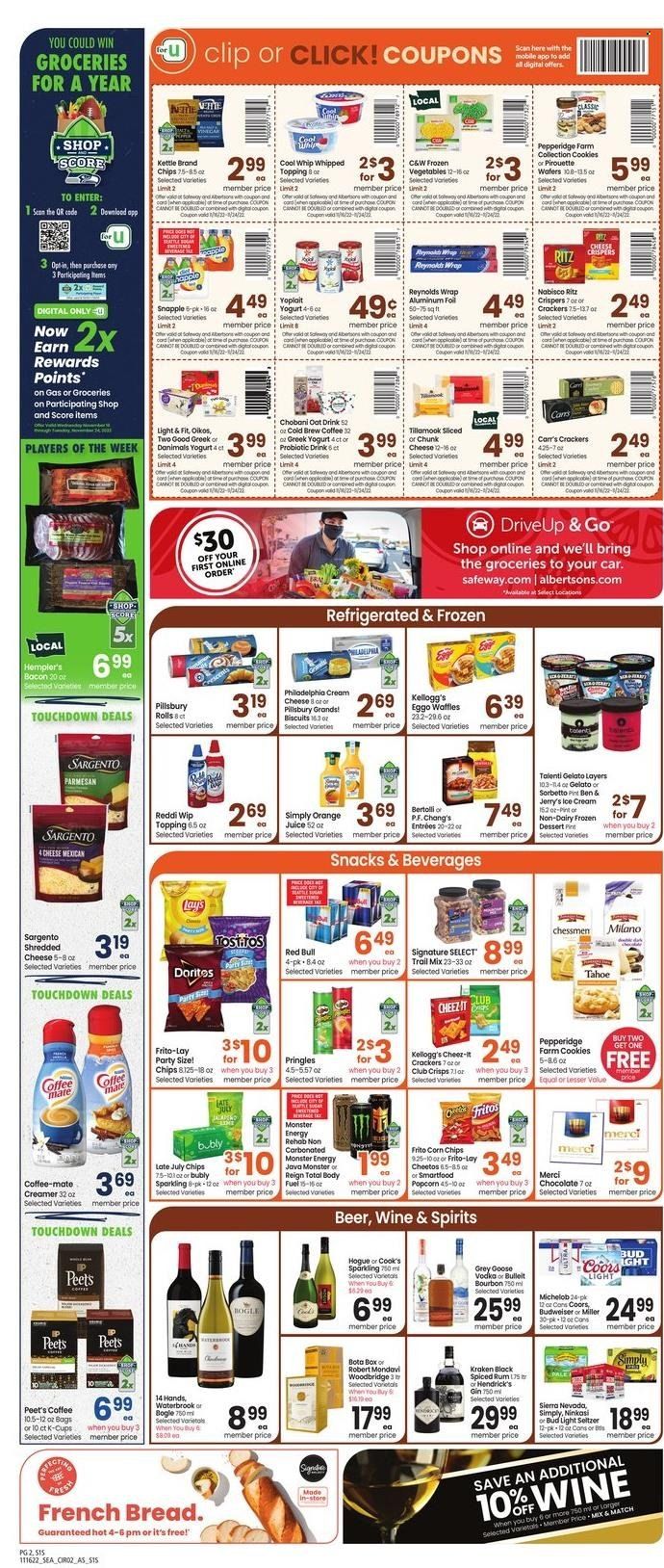 Safeway (WA) Weekly Ad Flyer Specials November 16 to November 24, 2022