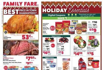 Family Fare (MI) Weekly Ad Flyer Specials November 13 to November 19, 2022