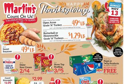 Martin’s (IN, MI) Weekly Ad Flyer Specials November 13 to November 19, 2022