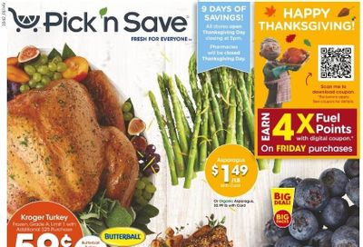 Pick ‘n Save (WI) Weekly Ad Flyer Specials November 16 to November 24, 2022