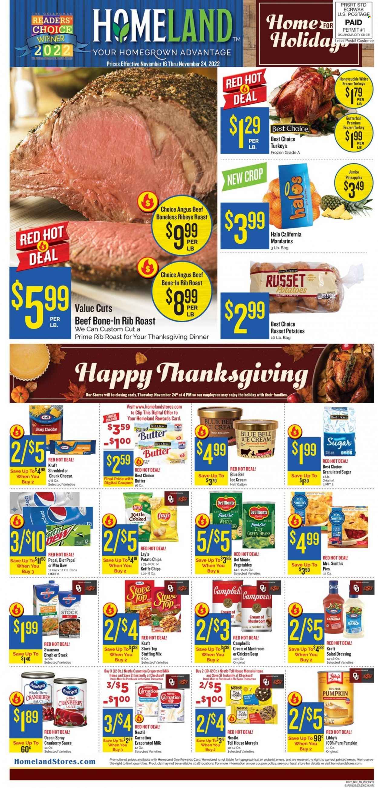 Homeland (OK, TX) Weekly Ad Flyer Specials November 16 to November 24, 2022