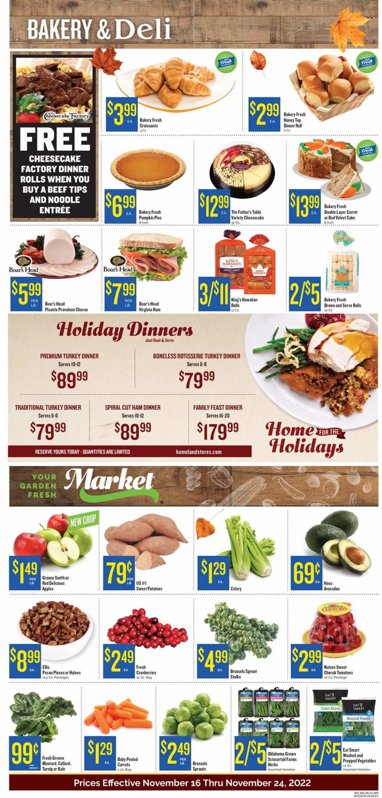 Homeland (OK, TX) Weekly Ad Flyer Specials November 16 to November 24, 2022