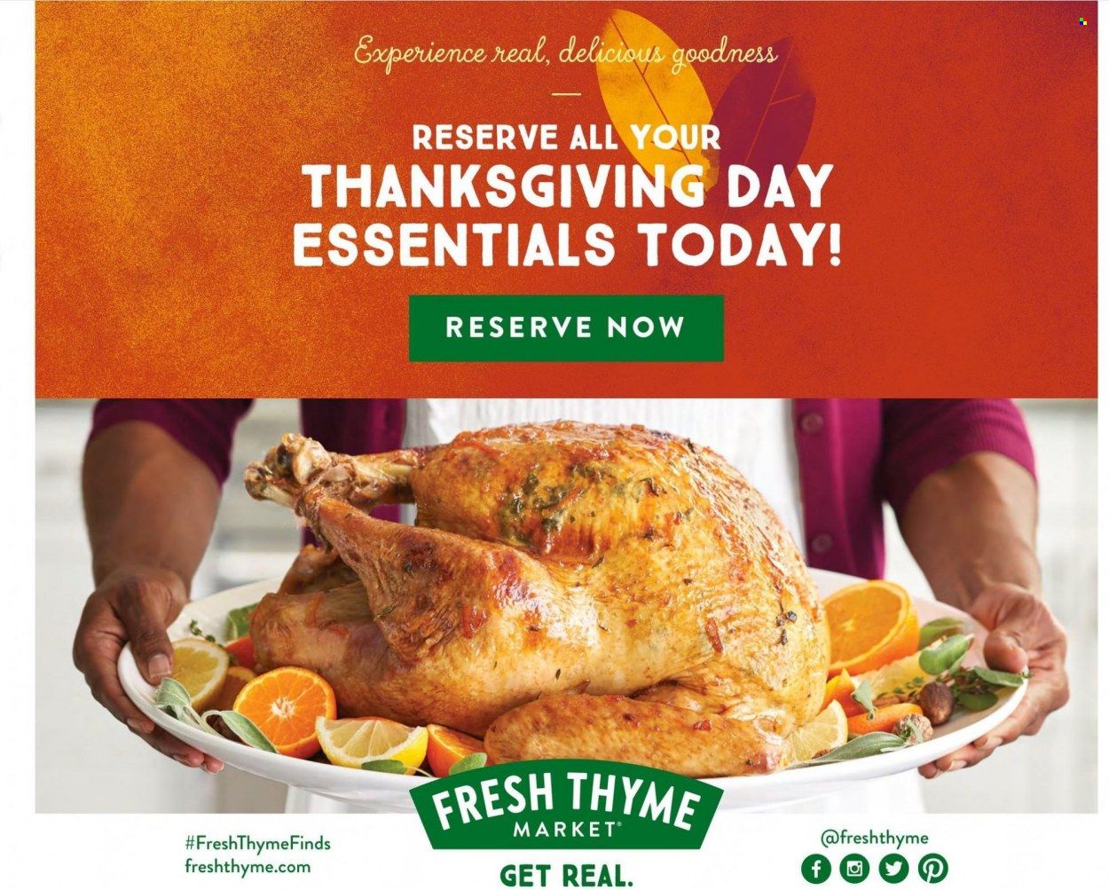 Fresh Thyme Weekly Ad Flyer Specials November 16 to November 24, 2022