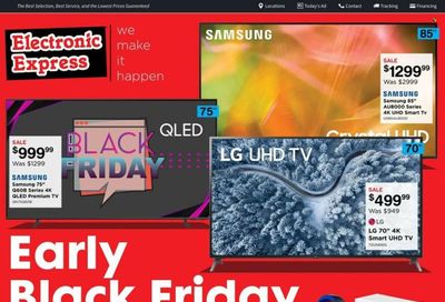 Electronic Express (AL, TN) Weekly Ad Flyer Specials November 13 to November 19, 2022