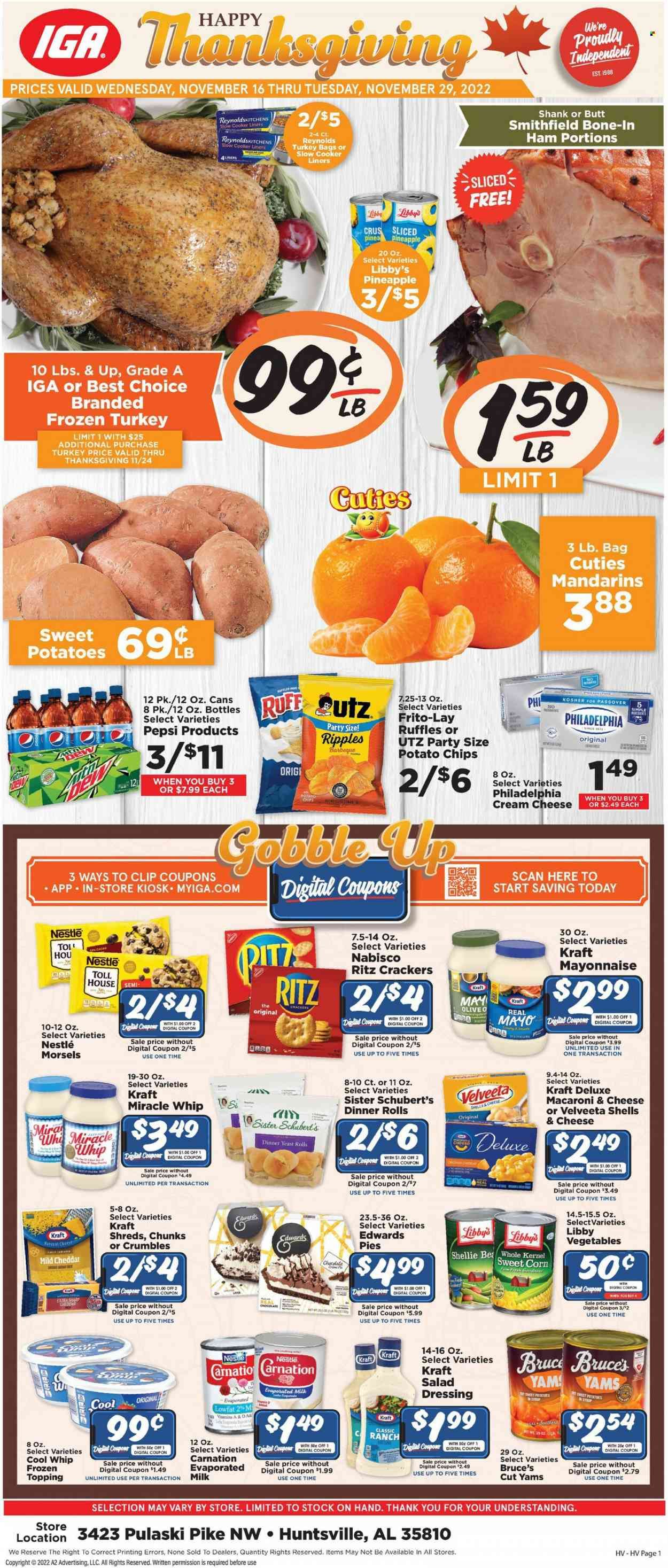 IGA (AL) Weekly Ad Flyer Specials November 16 to November 29, 2022