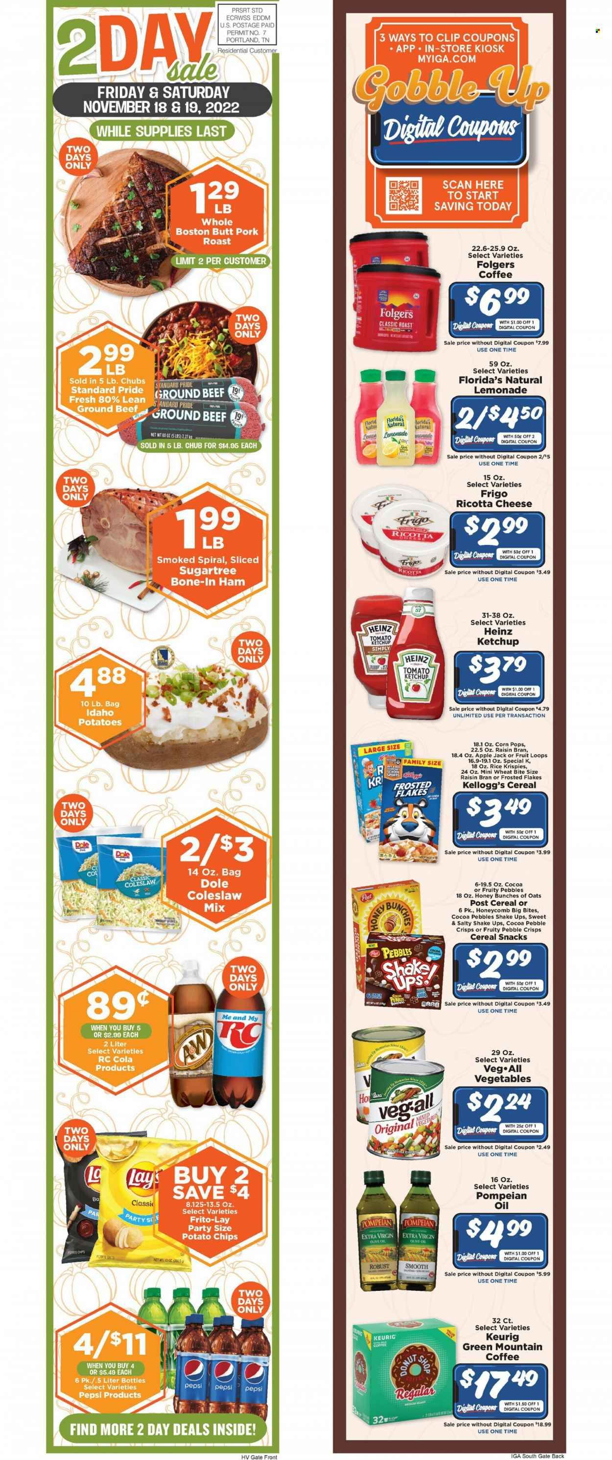 IGA (AL) Weekly Ad Flyer Specials November 16 to November 29, 2022