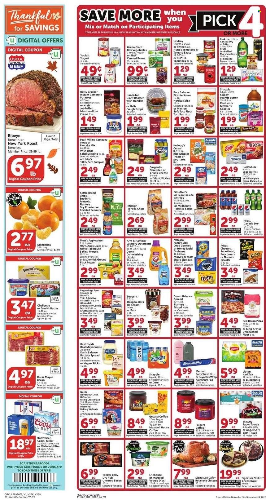 Vons (CA) Weekly Ad Flyer Specials November 16 to November 24, 2022