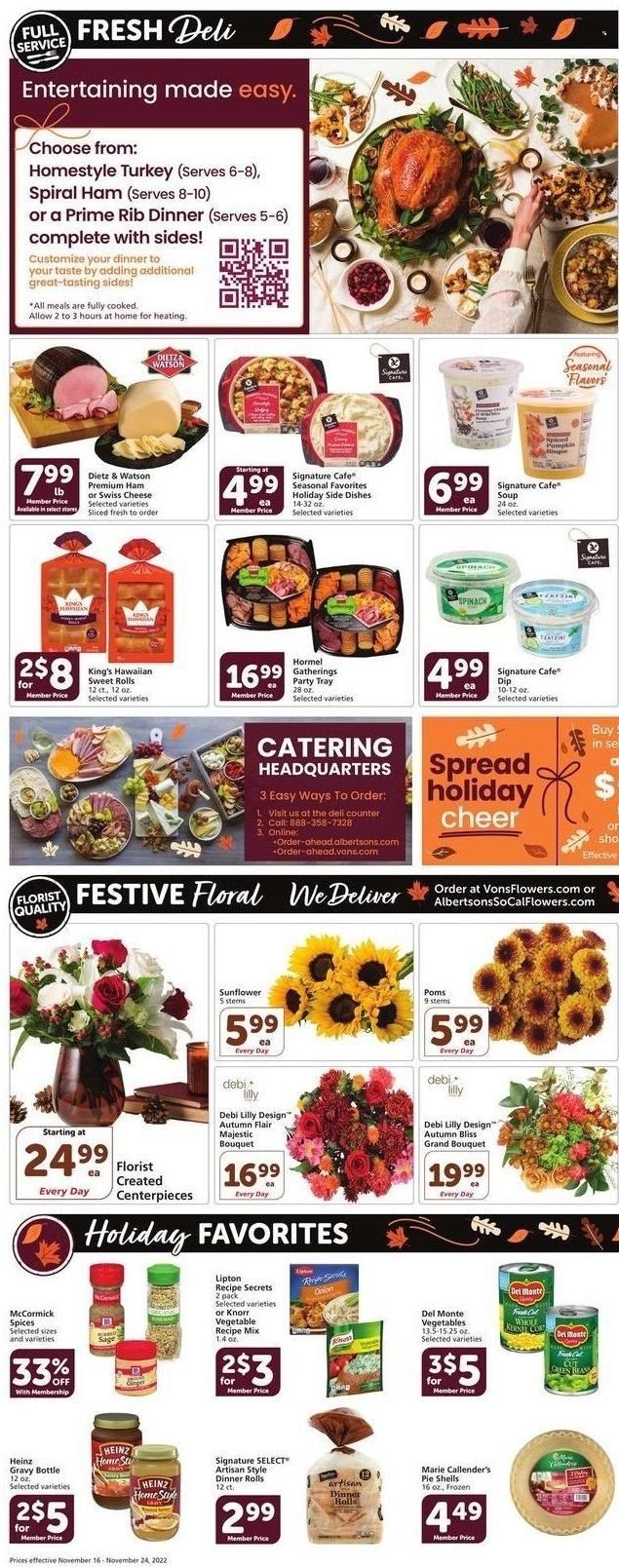 Vons (CA) Weekly Ad Flyer Specials November 16 to November 24, 2022