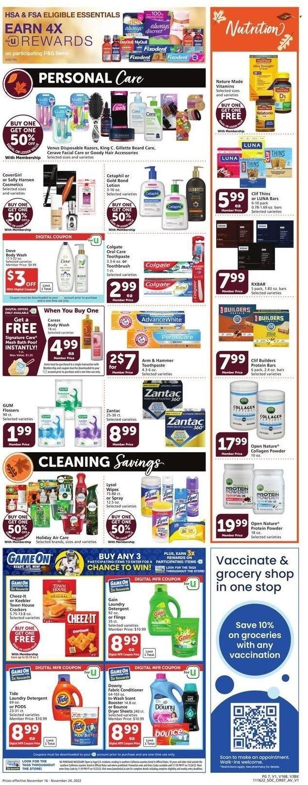 Vons (CA) Weekly Ad Flyer Specials November 16 to November 24, 2022