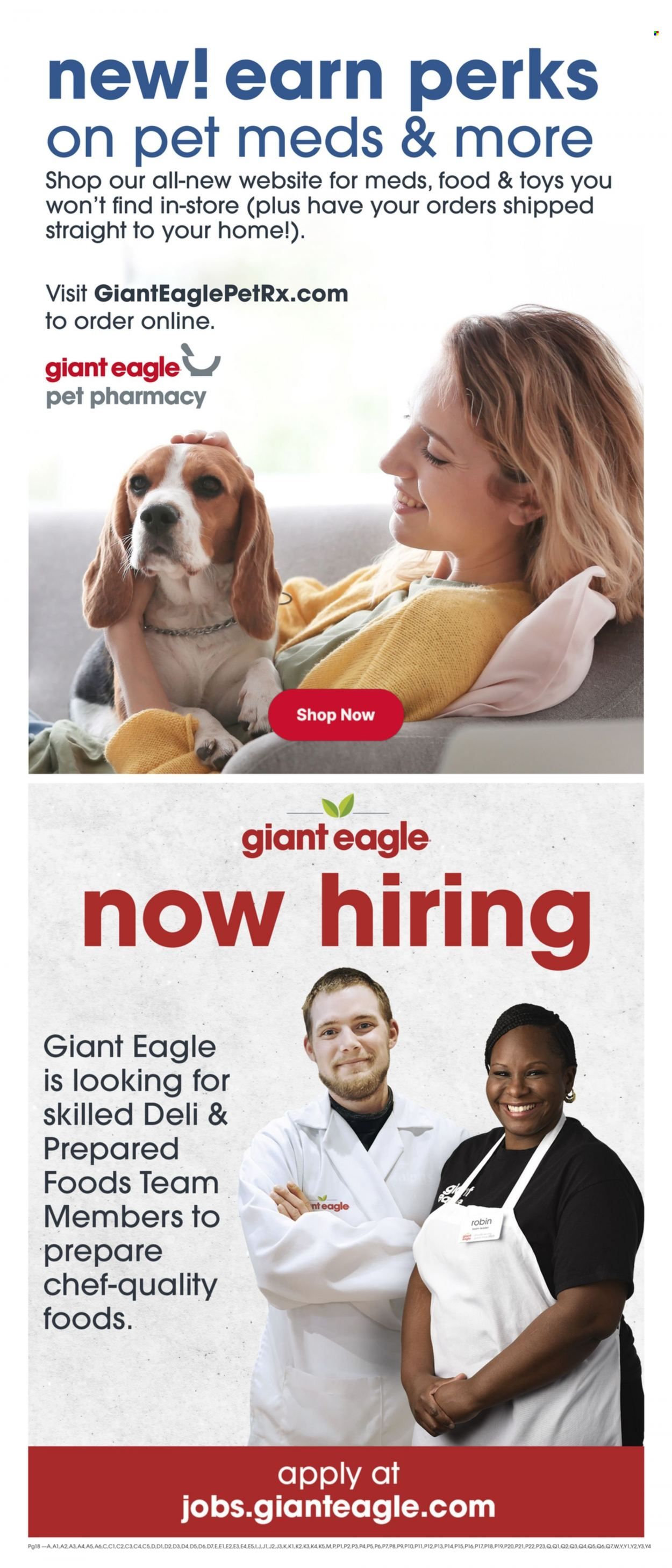 Giant Eagle (OH, PA) Weekly Ad Flyer Specials November 17 to November 23, 2022