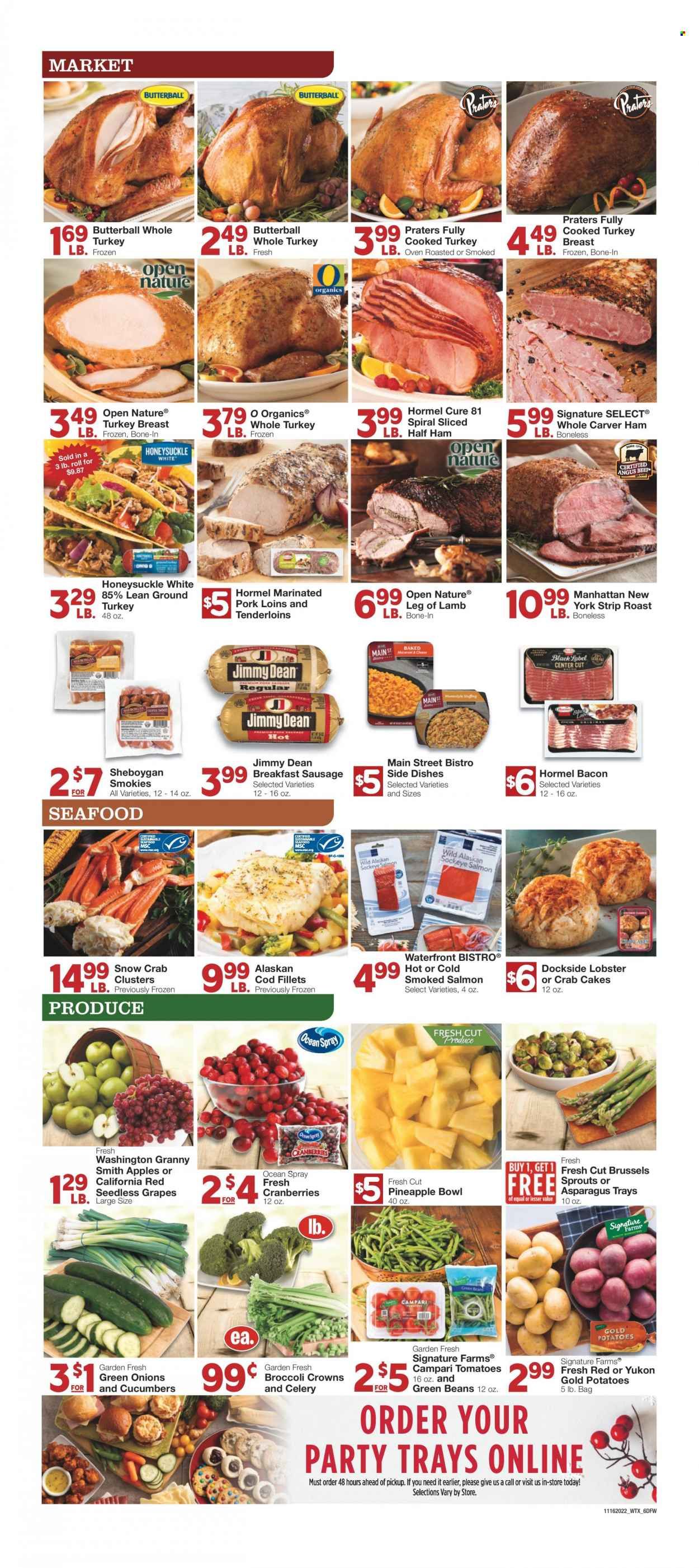 Market Street (NM, TX) Weekly Ad Flyer Specials November 16 to November 23, 2022