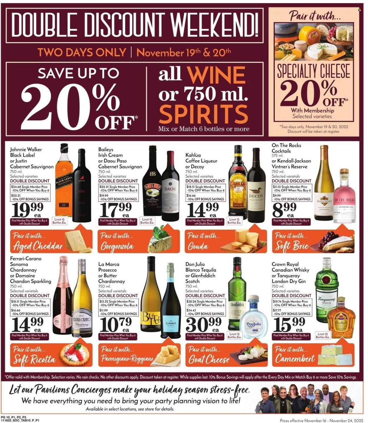 Pavilions (CA) Weekly Ad Flyer Specials November 16 to November 24, 2022