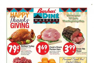 Bashas' Diné Markets (AZ, NM) Weekly Ad Flyer Specials November 16 to November 24, 2022