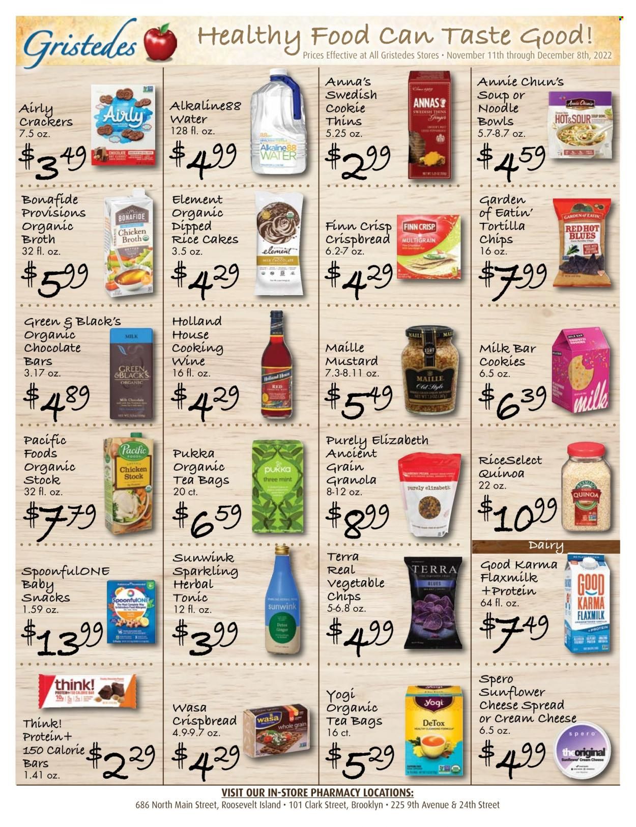 Gristedes (NY) Weekly Ad Flyer Specials November 11 to December 8, 2022