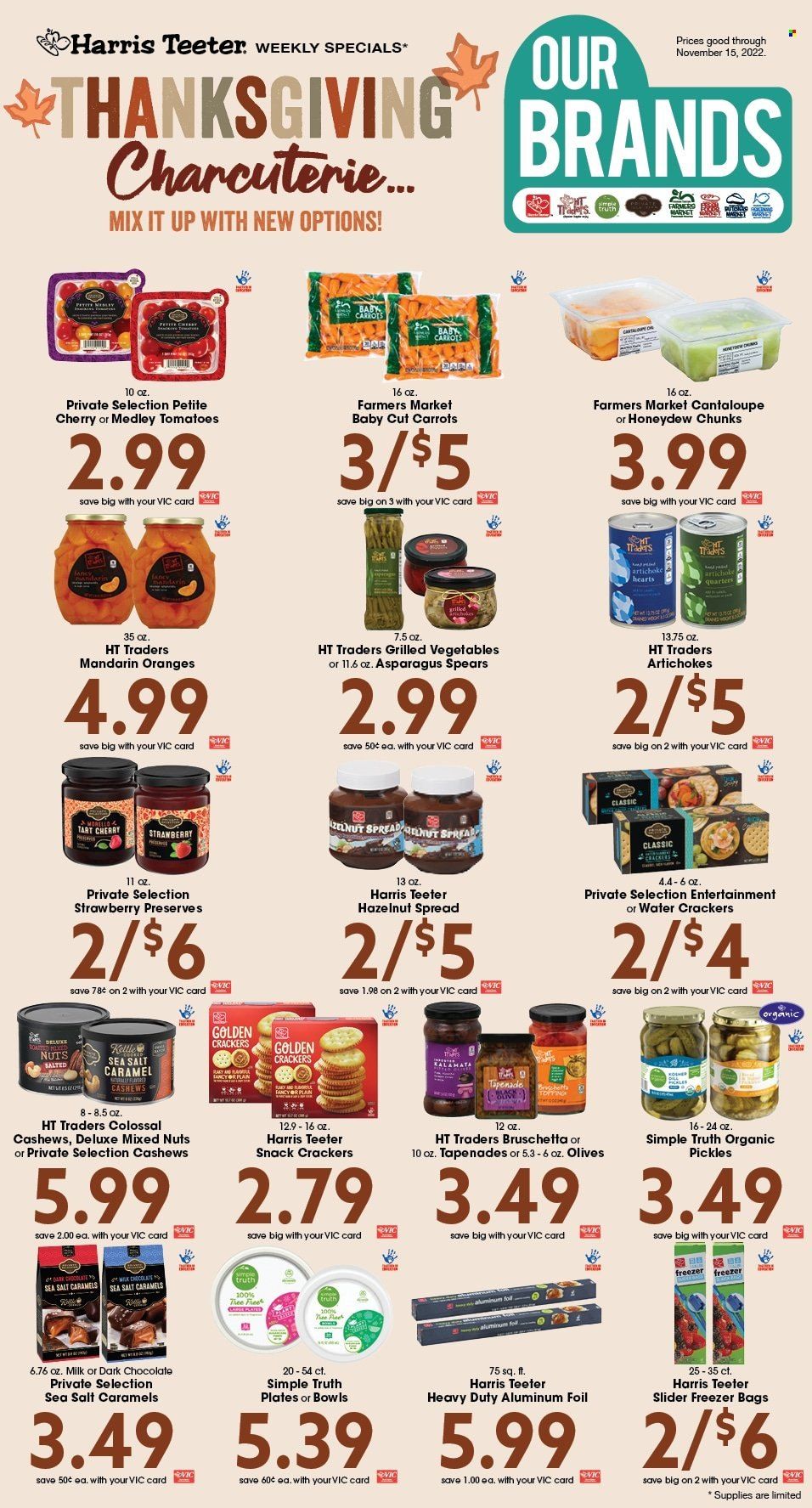 Harris Teeter Weekly Ad Flyer Specials November 8 to November 15, 2022