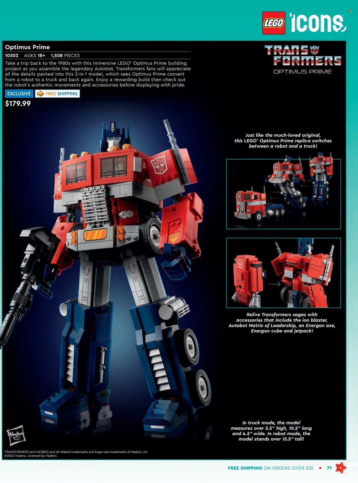 LEGO Weekly Ad Flyer Specials November 11 to November 22, 2022
