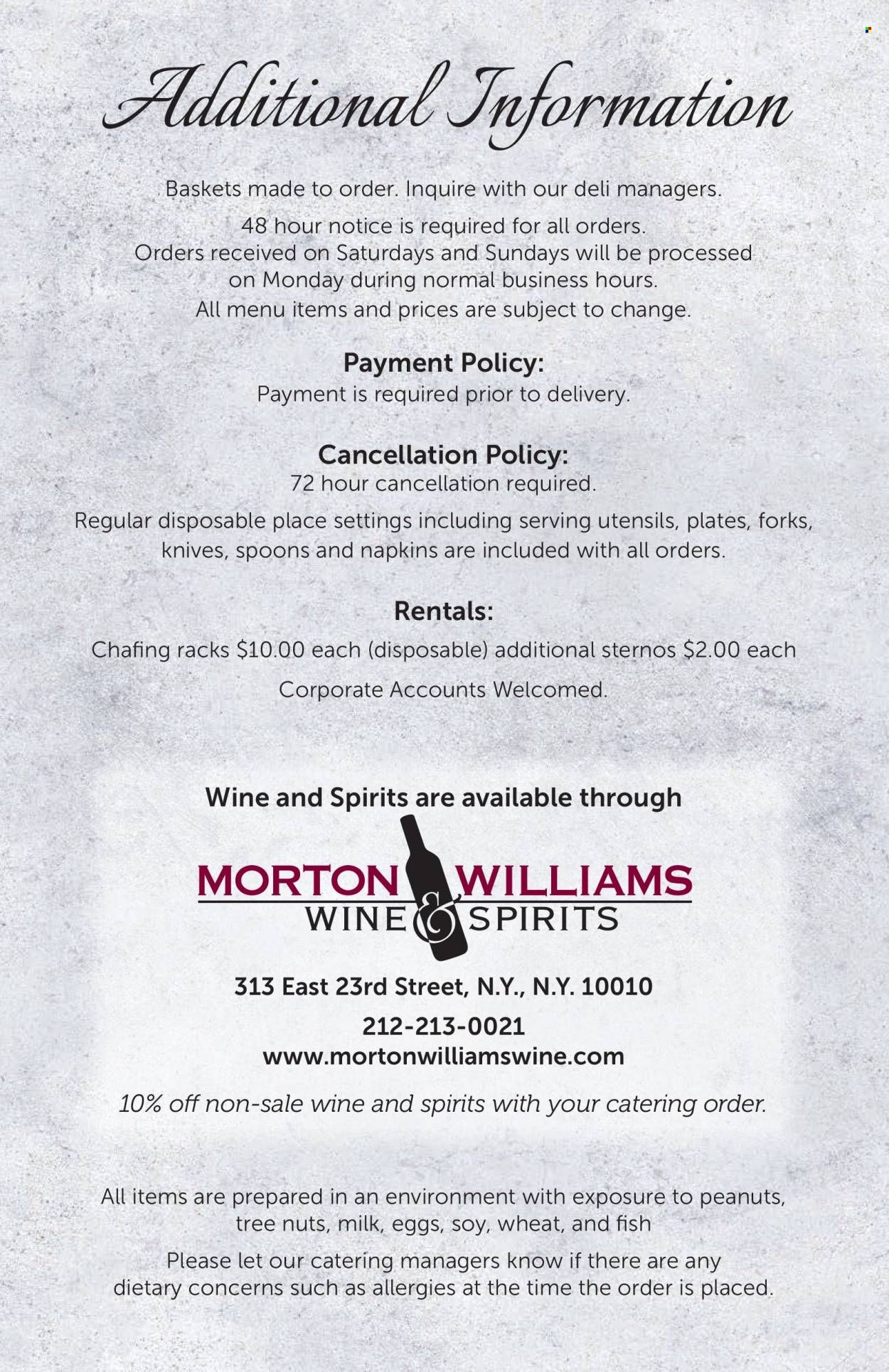 Morton Williams (NJ, NY) Promotions & Flyer Specials February 2024