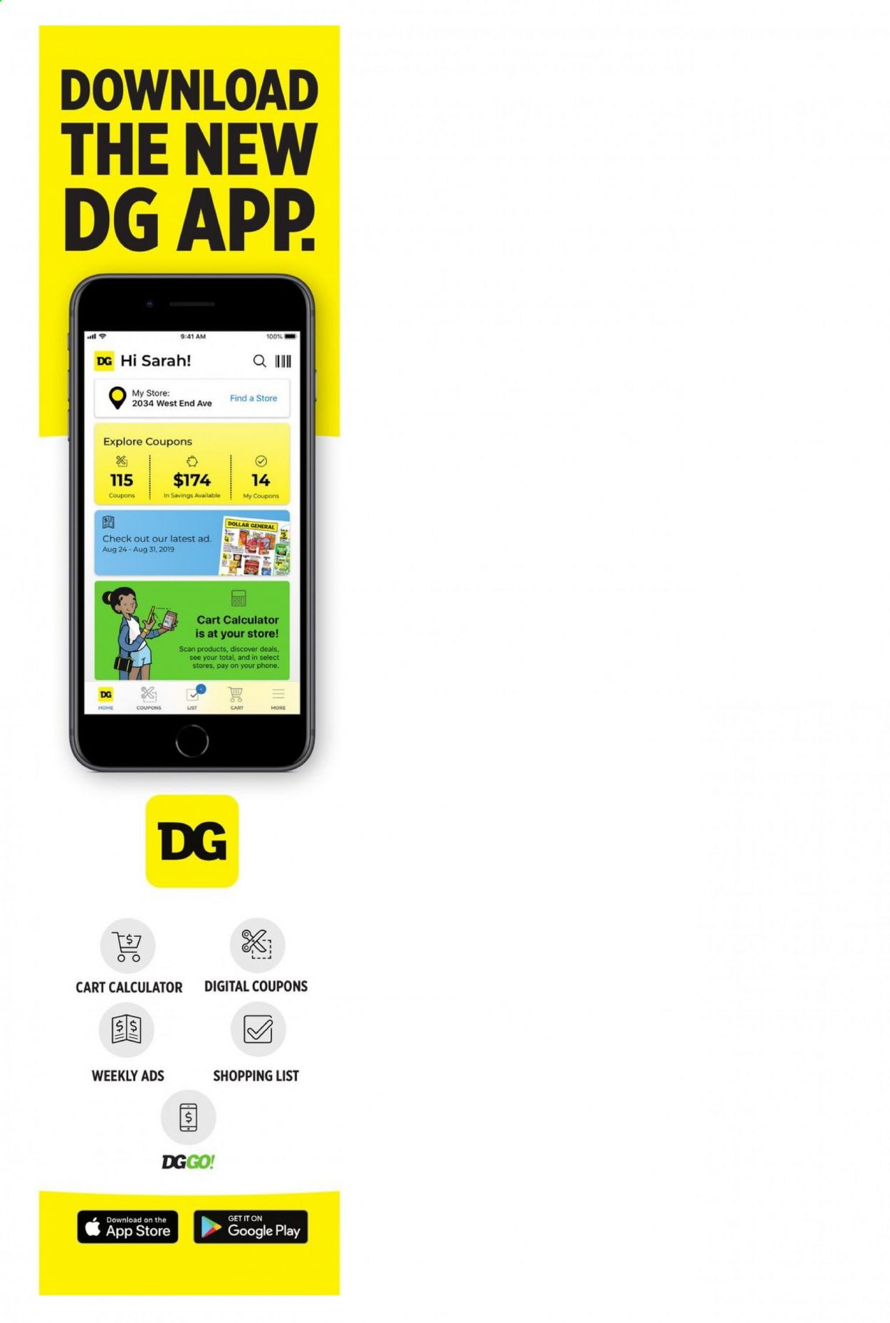 Dollar General Weekly Ad & Flyer April 19 to 25