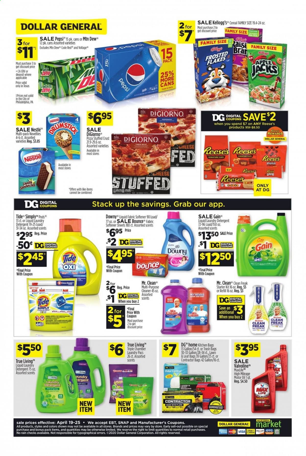 Dollar General Weekly Ad & Flyer April 19 to 25