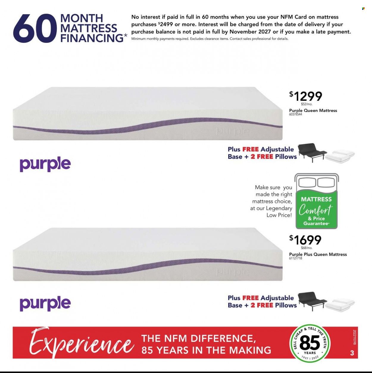 Nebraska Furniture Mart (IA, KS, NE, TX) Weekly Ad Flyer Specials November 9 to November 15, 2022